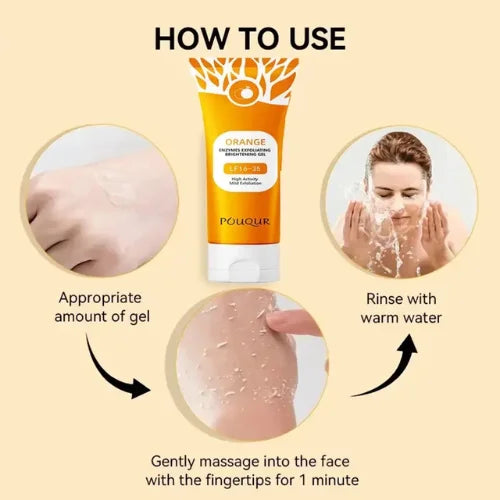 Orange Enzymes Exfoliating Brightening Gel