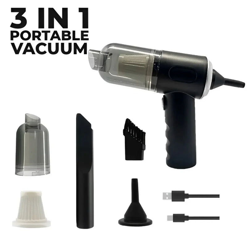 3-in-1 Mini Cordless Vacuum Cleaner & Blower