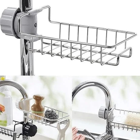 Sink Sponge Holder - Faucet Rack