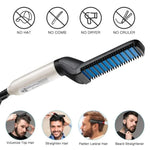 Hair & Beard Straightener Comb for Men | Multifunction Electric Hair & Beard Styling Brush