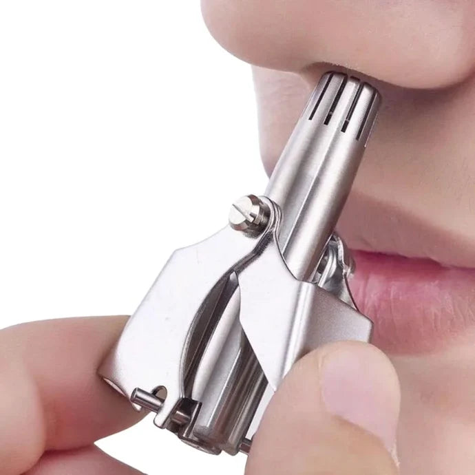 Manual Stainless Steel Nose & Ear Hair Trimmer