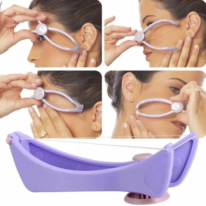 Sipne Face & Body Hair Threading System | Easy & Painless Hair Removal Tool for Women