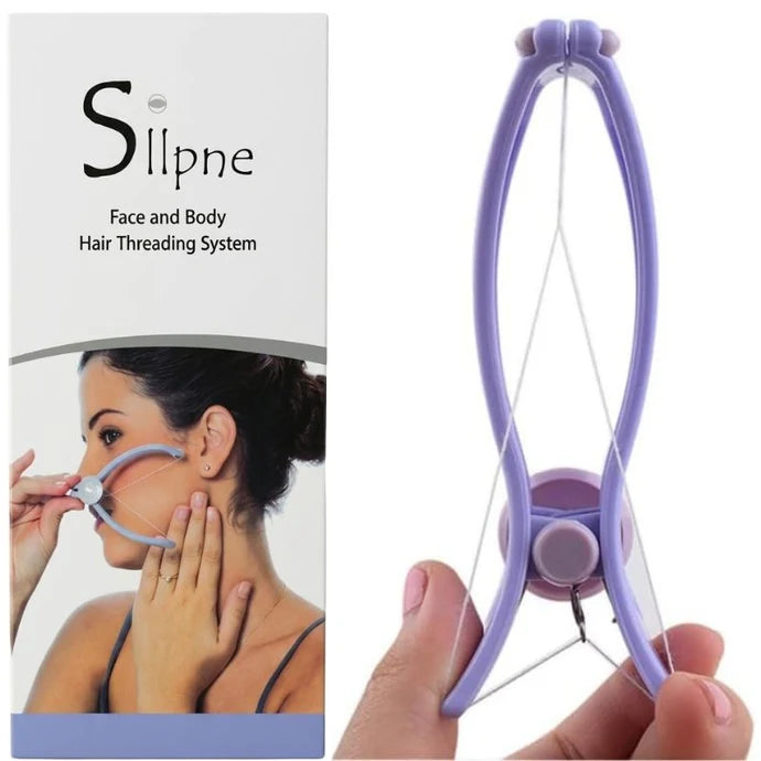 Sipne Face & Body Hair Threading System | Easy & Painless Hair Removal Tool for Women